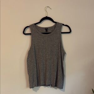 J Crew Marled Split Back Tank